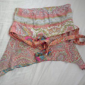 EUC Alice & Trixie Strapless Silk Top xs